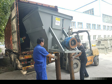 阿联酋年产5万吨瓷砖胶生产线发货