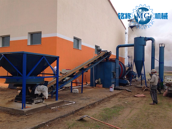 石英砂烘干机如何选择热源，用的最多的是这种燃料