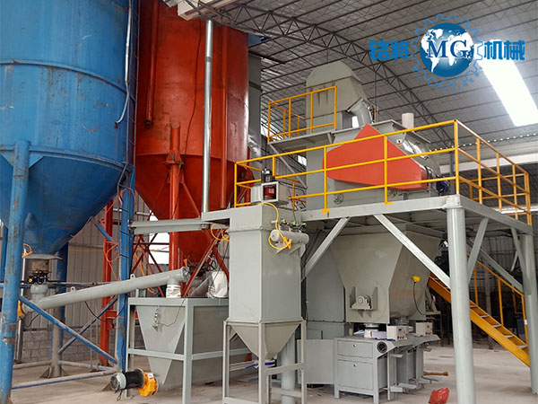 年产10万吨干粉砂浆生产线的组成，年产10万吨干粉砂浆生产线有什么优势？