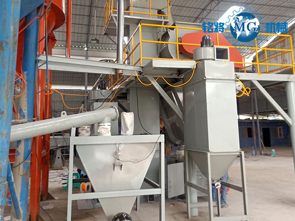 年产10万吨干粉砂浆生产线的组成，年产10万吨干粉砂浆生产线有什么优势？