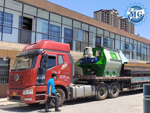 驻马店年产20万吨干粉砂浆生产线发货！