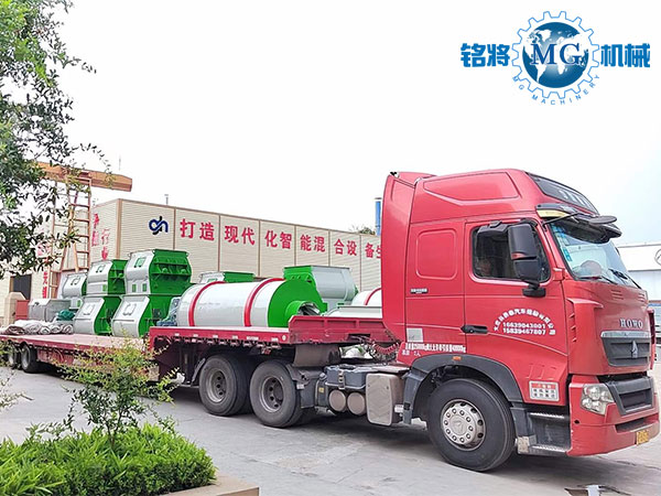 江西鹰潭干粉砂浆设备发货！