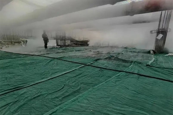 “蒸科技”首次亮相济南地铁，冬季混凝土砂浆低温施工也不怕！